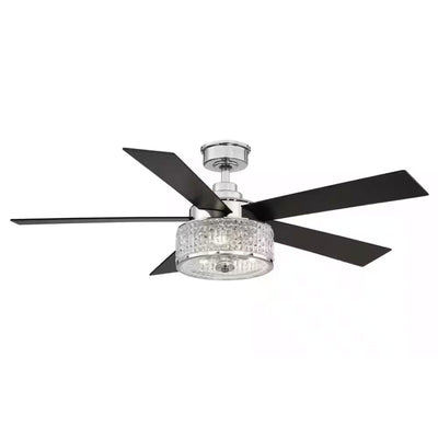 HOME DECORATORS COLLECTION YG862-PN 52" Ventilador de Techo Graymont Níquel Pulido con Luz y Control | MiOfertas