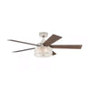 HOME DECORATORS COLLECTION YG862-PN 52" Ventilador de Techo Graymont Níquel Pulido con Luz y Control | MiOfertas