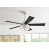 HOME DECORATORS COLLECTION YG862-PN 52" Ventilador de Techo Graymont Níquel Pulido con Luz y Control | MiOfertas