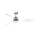Everaine 52 in White Color Changing Integrated LED Silver Ceiling Fan with Light Kit - 1005806050
