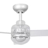 Home Decorators Collection 52111 52" Ventilador de Techo LED Everaine Blanco con Luz | MiOfertas