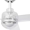 Home Decorators Collection 52111 52" Ventilador de Techo LED Everaine Blanco con Luz | MiOfertas