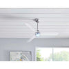Home Decorators Collection 52111 52" Ventilador de Techo LED Everaine Blanco con Luz | MiOfertas