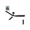 Hampton Bay N375-MBK 52" Ventilador Techo Marlston Negro Mate LED Control Remoto | MiOfertas