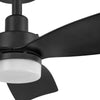 Hampton Bay N375-MBK 52" Ventilador Techo Marlston Negro Mate LED Control Remoto | MiOfertas