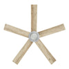 Hampton Bay AK376-CH 52" Ventilador de Techo Chrome LED con Control Remoto | MiOfertas