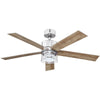 Hampton Bay AK376-CH 52" Ventilador de Techo Chrome LED con Control Remoto | MiOfertas