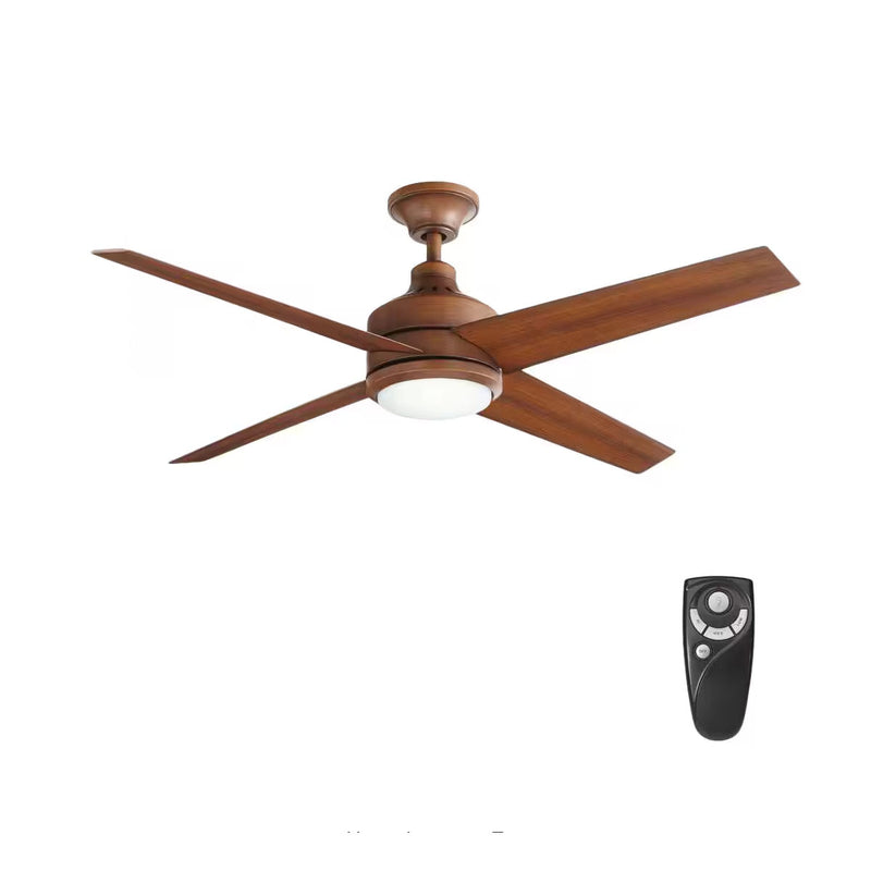 Home Decorators Collection 54728 52" Ventilador de Techo LED Mercer Koa Desgastado | MiOfertas