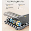 Caminadora Bajo Escritorio UREVO URTM022 SP1 Lite Walking Pad, Motor Silencioso 2.25HP, 0.6-4 MPH, Capacidad 264 lbs, Banda Antideslizante 5 Capas, Pantalla LED y Control Remoto