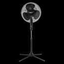 16" Oscillating Pedestal Fan in Black