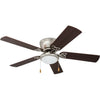 PROMINENCE HOME 50850 52" Ventilador de Techo Níquel Cepillado con Luz | MiOfertas