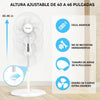 IFANZE 5822-WG 16" Ventilador de Pedestal con Control Remoto 3 Velocidades Oscilatorio | MiOfertas