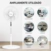 IFANZE 5822-WG 16" Ventilador de Pedestal con Control Remoto 3 Velocidades Oscilatorio | MiOfertas