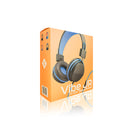 Vibe Junior Wired On-Ear Headphones (Graphite / Blue)