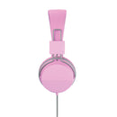 Vibe Junior Wired On-Ear Headphones (Pink / Gray)