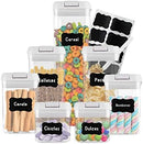 Airtight Food Storage Container Set - White (7 Pc Set)
