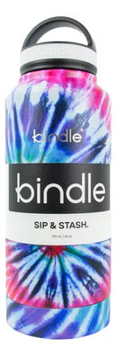 24 fl Oz Stainless Steel Sip & Stash Bottle - Tie Dye (8675)