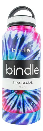32 fl Oz Stainless Steel Sip & Stash Bottle - Tie Dye (8798)
