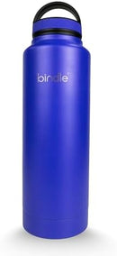 24 fl Oz Stainless Steel Sip & Stash Bottle - Reflax Blue (8682)
