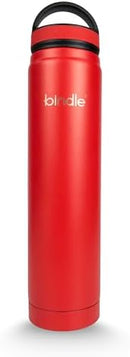 20 fl Oz Stainless Steel Sip & Stash Bottle - Red