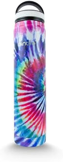 20 fl Oz Stainless Steel Sip & Stash Bottle - Tie Dye