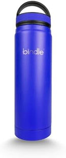 13 fl Oz Stainless Steel Sip & Stash Bottle - Reflax Blue