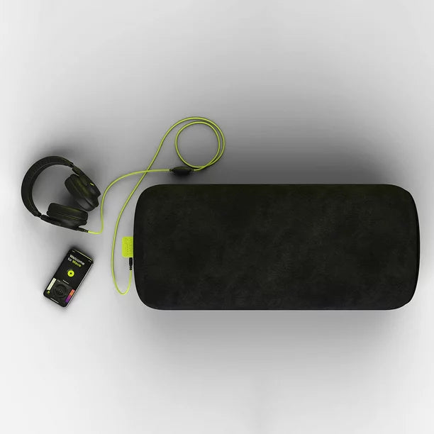 Bolster Meditation Pillow With Headphones