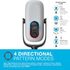 EPIC TALK USB 6.69" Microphone - White | MEPICTALKRWHT4