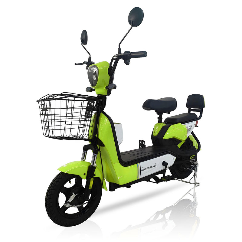 500w Electric Bike - Lime Green