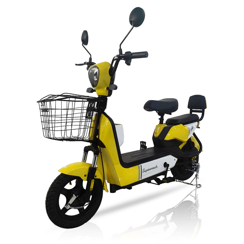 500w Electric Bike - Yellow