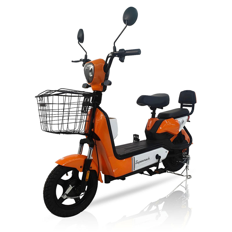 500w Electric Bike - Orange