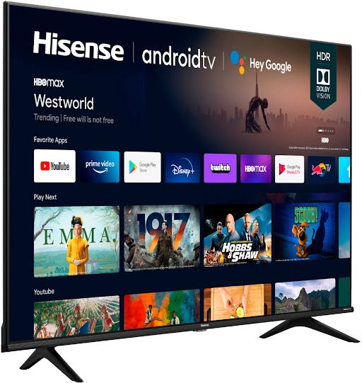 43" Class A6G Series LED 4K UHD Smart Android TV