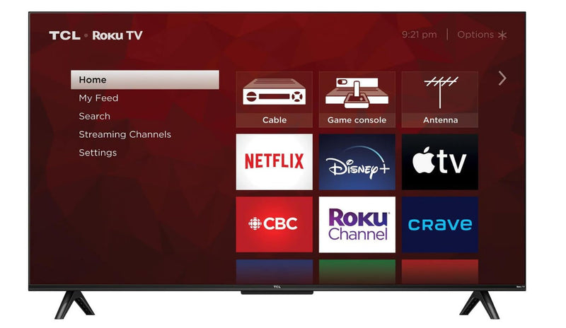 43" Class 4 Series 4K UHD HDR LED Smart Roku TV
