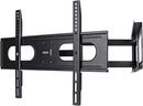 TV Wall Mount Bracket for most 37"- 70" TVs LED/LCD/Flat Screen Monitor (Up to 99 lbs. / VESA 600*400mm / +20 Tilt / 75-460mm Distance to Wall)