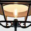 Hampton Bay DSHD19576V2 31" Lámpara de Tocador Negra Mate 4 Luces Vinton Place — imagen 1