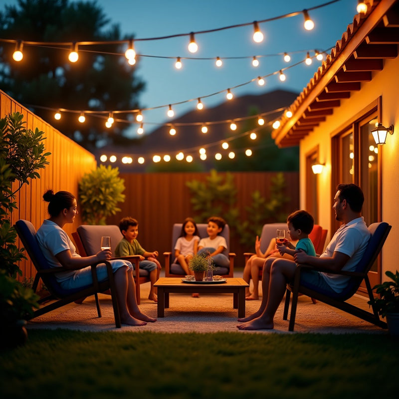 Addlon A09JW010271 48FT 15 Bulbs Outd Lámpara - Nuevo — miofertas.com.mx