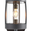 Hampton Bay KSF1301AX-01 Lámpara de Pared Richland Madera Gris Vidrio Semillado — imagen 1