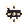 Home Decorators Collection 4001004MG-112 30.75" Lámpara de Tocador Negra Mate 4 Luces — imagen 3