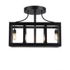 Progress Lighting P500301-031 Alimason 4-Light Colgante Negro Texturizado — imagen 1