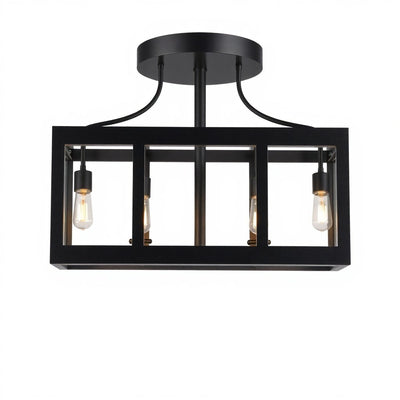 Progress Lighting P500301-031 Alimason 4-Light Colgante Negro Texturizado — imagen 1