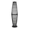 Ryland 51 in. Black Outdoor/Indoor Floor Lamp- 1008257521 | HDP06602BL | MiOfertas
