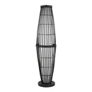 Ryland 51 in. Black Outdoor/Indoor Floor Lamp- 1008257521