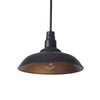 Home Decorators Collection HDP99215 14" Lámpara Colgante Exterior Negra Bell Ridge | MiOfertas