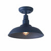 Home Decorators Collection HDP99200BLU 14" Lámpara Semi-Empotrada Azul Bell Ridge | MiOfertas