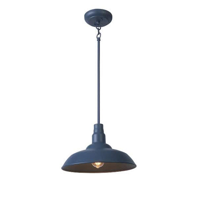 Home Decorators Collection HDP99215BLU 14" Lámpara Colgante Exterior Azul | MiOfertas