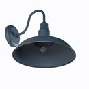 Bell Ridge 18 in. 1-Light Blue Outdoor Extra-Large Hardwired Wall Sconce Lantern - 1008480524