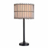Wellingway 29.25 in. Brown Outdoor/Indoor Table Lamp with Brown/Tan Shade- 1008257175 | HDP06599BR | MiOfertas