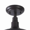Home Decorators Collection HDP99195BRN 10" Lámpara Semi-Empotrada Bell Ridge Café | MiOfertas