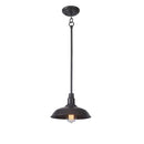 Bell Ridge 10 in. 1-Light Brown Outdoor Mini Pendant - 1008480526