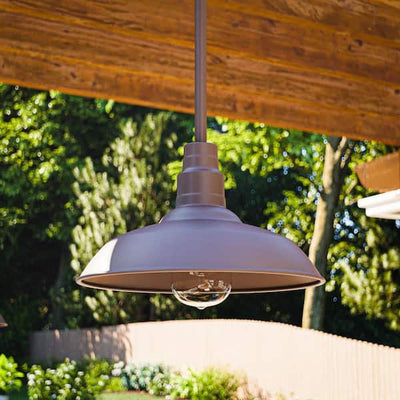 Home Decorators Collection HDP99210BRN 10" Lámpara Colgante Exterior Marrón | MiOfertas